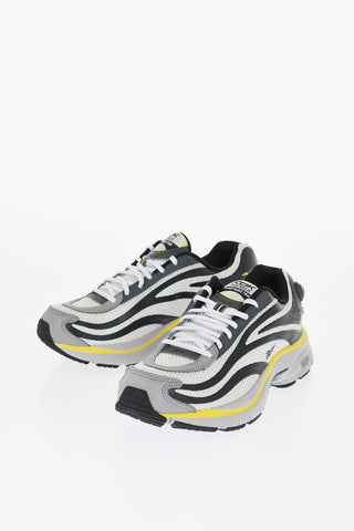 Sneakers Basse PUMP PARIS TRNR In Pelle e Mesh 