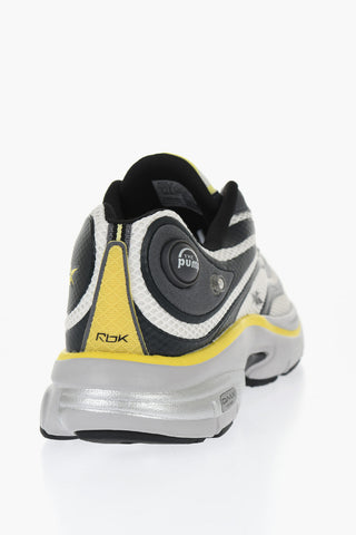 Sneakers Basse PUMP PARIS TRNR In Pelle e Mesh 