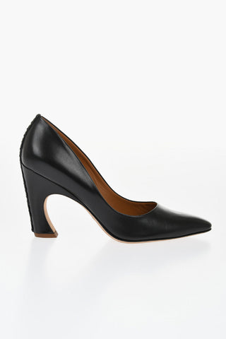 Leather Pumps with Point Toe 9,5cm