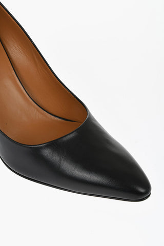 Leather Pumps with Point Toe 9,5cm