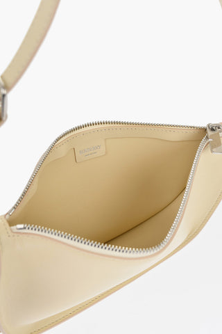 Borsa a Spalla SHIELD SLING in Pelle con Charm Argentato