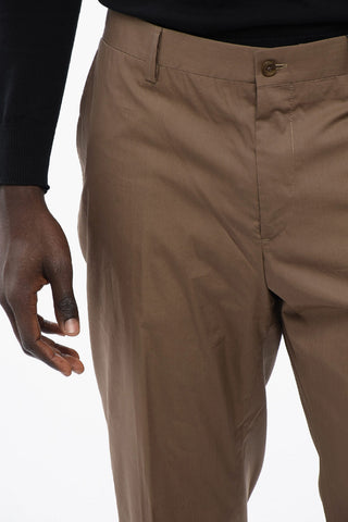 ID Silk Blend IDENTITY Pants with Belt Loops