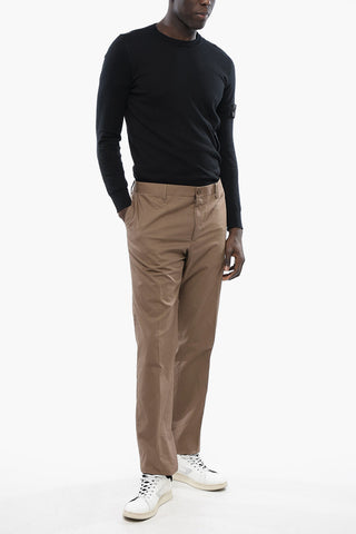 ID Silk Blend IDENTITY Pants with Belt Loops