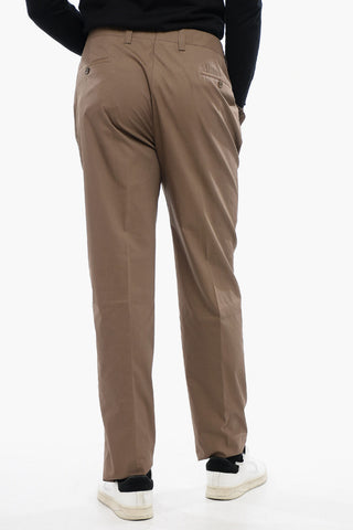 ID Silk Blend IDENTITY Pants with Belt Loops