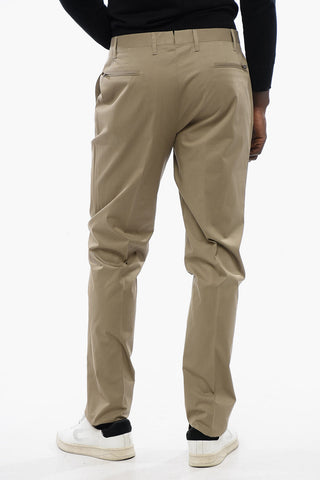 Cotton Blend ACADEMY Pants with Zipped Pockets