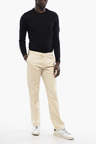 ID Pantaloni Chino con Tasche a Filo