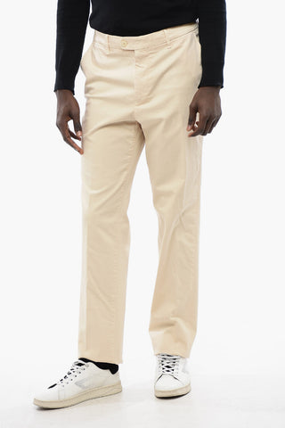 ID Regular Waist Cotton Stretch LENDINARA Chinos Pants