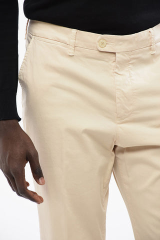 ID Regular Waist Cotton Stretch LENDINARA Chinos Pants