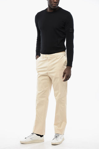 ID Regular Waist Cotton Stretch LENDINARA Chinos Pants