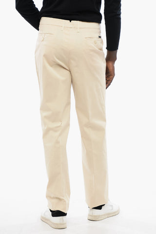 ID Regular Waist Cotton Stretch LENDINARA Chinos Pants