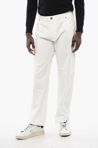 ID LUXURY DENIM Embroidered Ton-sur-ton Jeans