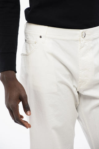 ID LUXURY DENIM Embroidered Ton-sur-ton Jeans