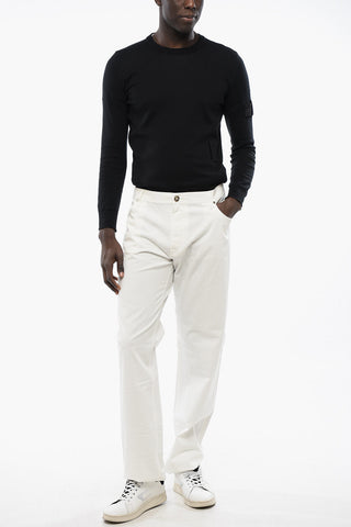 ID LUXURY DENIM Embroidered Ton-sur-ton Jeans