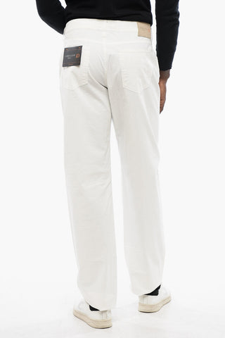 ID LUXURY DENIM Embroidered Ton-sur-ton Jeans
