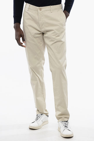 CC COLLECTION Pantaloni Chino con Motivo a Righe