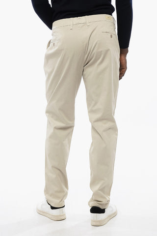 CC COLLECTION Pantaloni Chino con Motivo a Righe