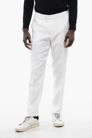 Pantaloni LEADER in Lino
