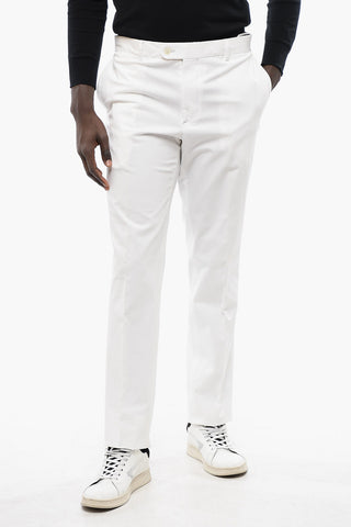 ID Chino-Hose IDENTITY aus Stretch-Baumwolle mit geradem Bein