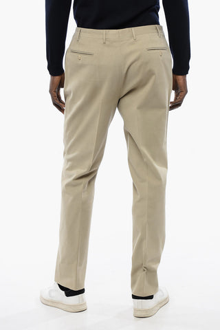 CC COLLECTION Pantaloni Chino con Motivo a Righe