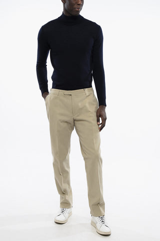 CC COLLECTION Pantaloni Chino con Motivo a Righe