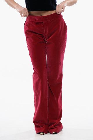 Velvet Pants with 4 Pockets