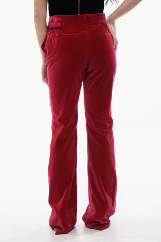 Velvet Pants with 4 Pockets