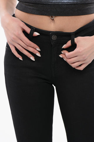 Low Waist Boot Cut Effect 1969 D-EBBEY Slim Fit Jeans 22cm L32