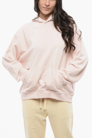 Felpa Hoodie Oversized con Tasca a toppa