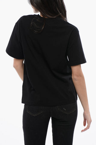 REDTAG Cotton Crewneck T-Shirt T-DANNY-POFF with Front Print