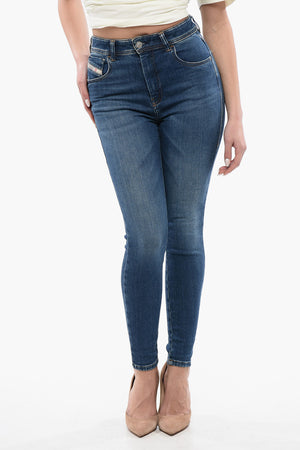 Jeans SLANDY in Denim Stretch a Vita Alta 11cm L.32