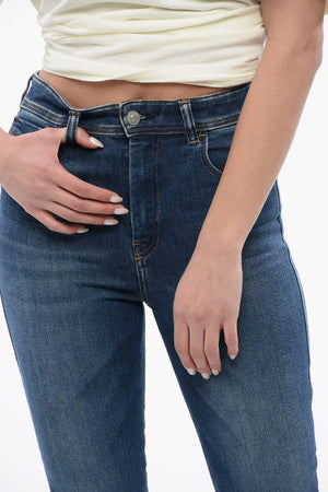 Jeans SLANDY in Denim Stretch a Vita Alta 11cm L.32