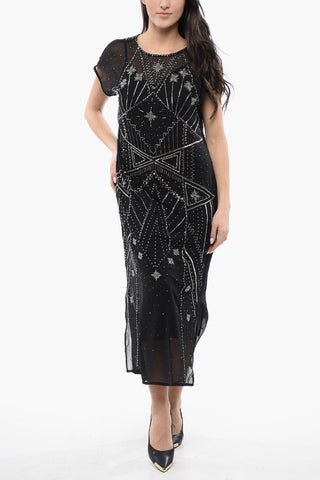 Maxi Dress ETTA Embellished with Beads