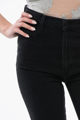 Stretch Cotton Bootcut Denims 25cm