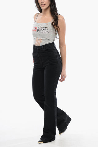 Stretch Cotton Bootcut Denims 25cm
