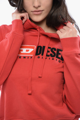 RED TAG Hoodie F-REGGY-DIV with Embroidered Logo