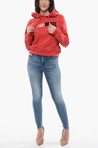 RED TAG Hoodie F-REGGY-DIV with Embroidered Logo