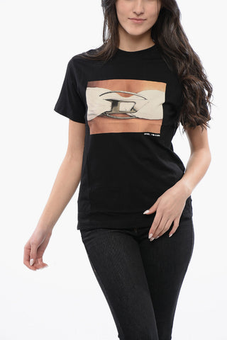 RED TAG Cotton T-REGS-N3 Crew-neck T-shirt with Print