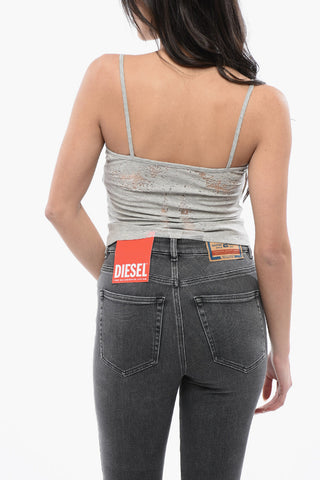 RED TAG Top T-HOPER-DEVO with Sheer Details
