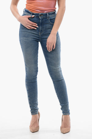 Jeans Skinny Fit 1984 SLANDY mit hoher Taille 10cm L32
