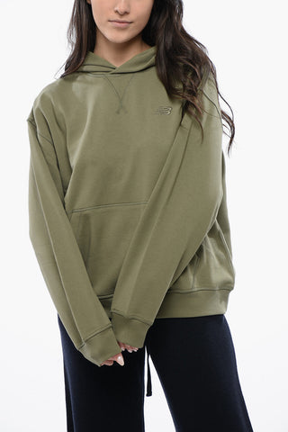 Felpa Hoodie Oversized con Tasca a toppa