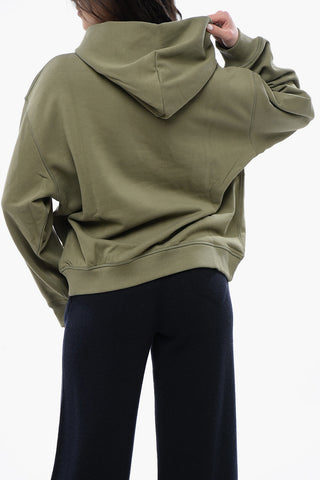 Felpa Hoodie Oversized con Tasca a toppa