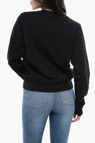 RED TAG Crew-neck F-REGGY-DIV Sweatshirt with Embroidery Logo