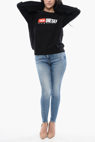RED TAG Crew-neck F-REGGY-DIV Sweatshirt with Embroidery Logo