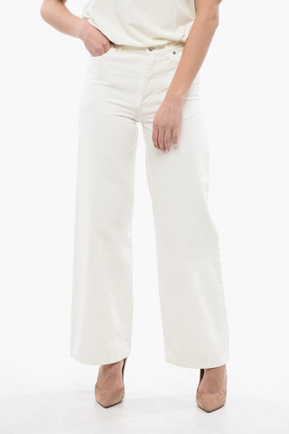 Wide Leg Solid Color ELISABETH Jeans 26cm
