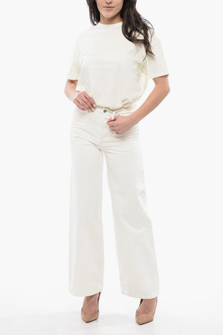 Wide Leg Solid Color ELISABETH Jeans 26cm
