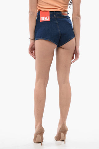 데님 쿨롯 DE-LUNAR 노출 스티치