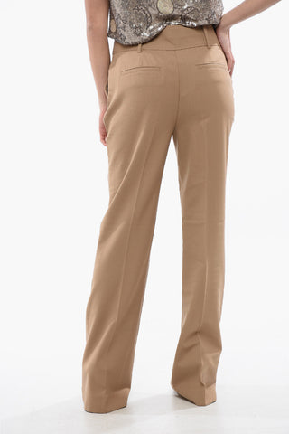 Hose SEVENH aus Wollmischung mit hoher Taille