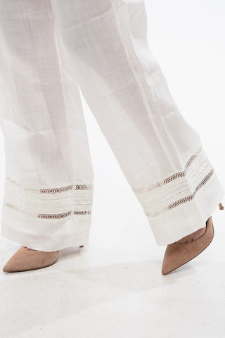 High-Waisted Linen JADE Pants