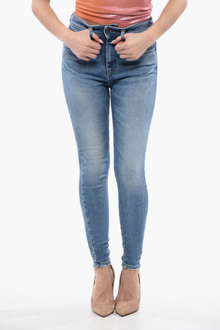 Jeans Skinny Fit 1984 SLANDY mit hoher Taille 10cm L32