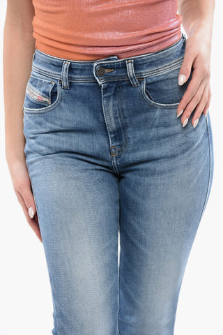 Jeans Skinny Fit 1984 SLANDY mit hoher Taille 10cm L32